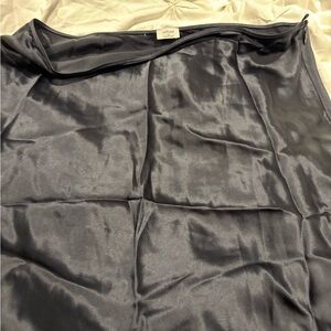 Aritzia Wilfred Maxi Slip Skirt in Black